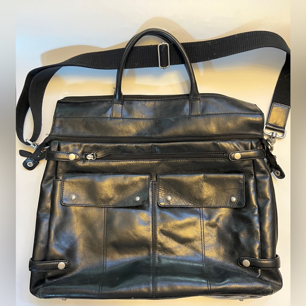Kate Landry extra large leather tote